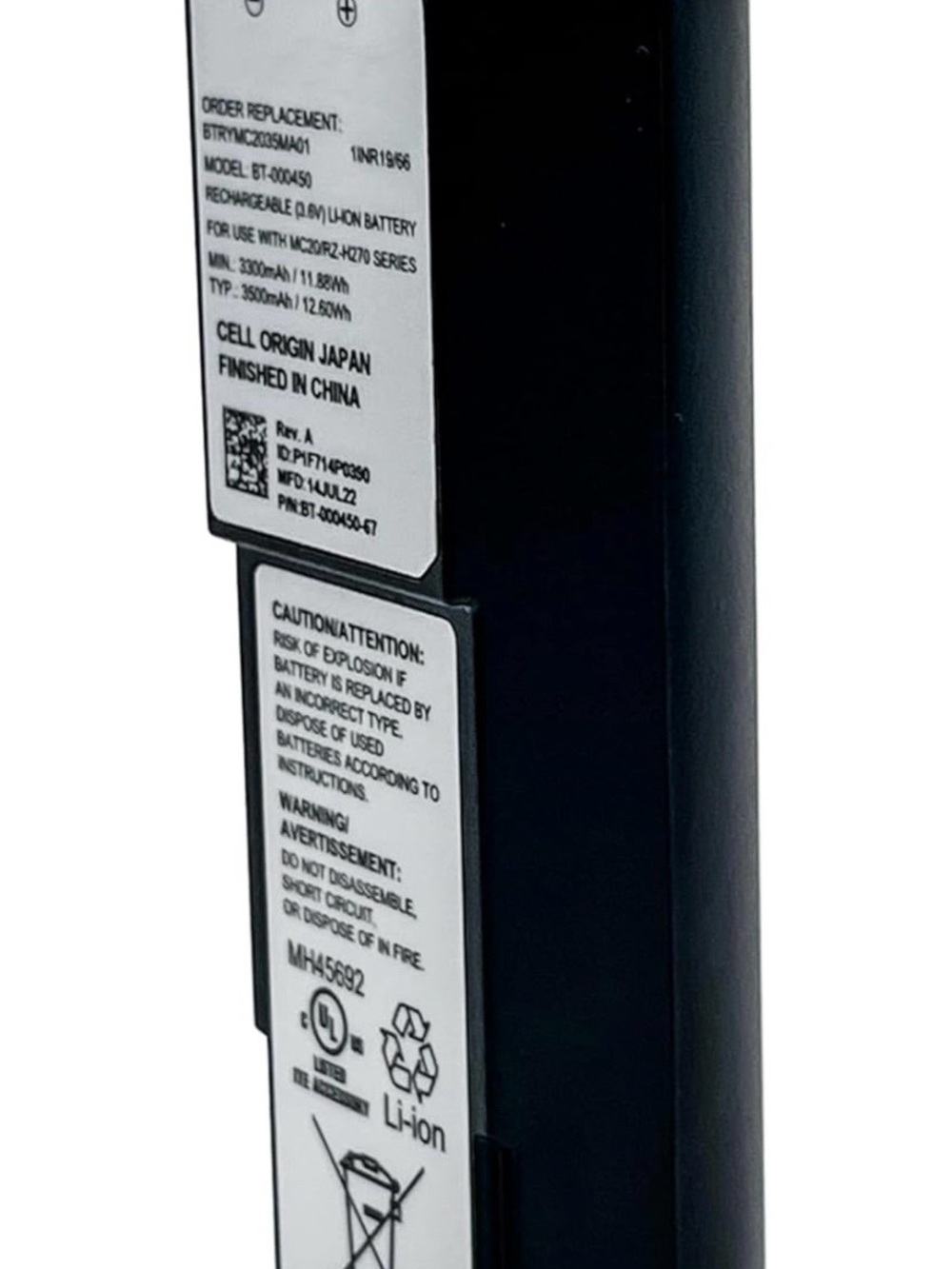 Black Li-ion Replacement Battery Pack‎